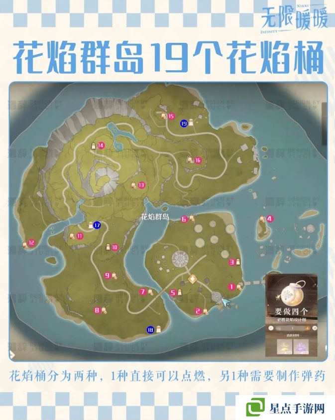 無限暖暖花焰群島213個煙花